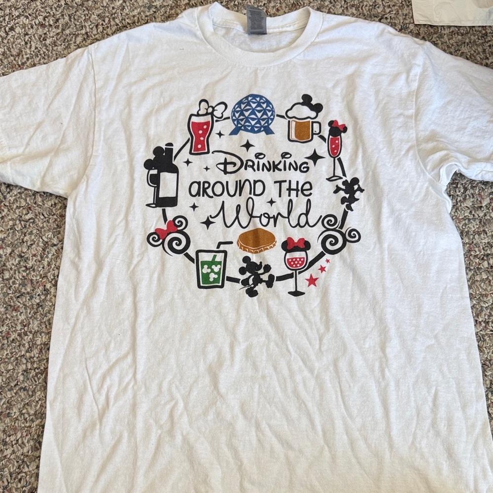 Custom Disney Epcot Tshirt